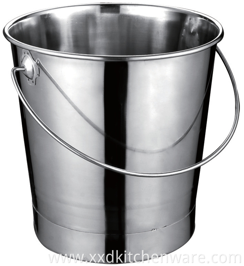 Extra Large Stainless Steel Bucket